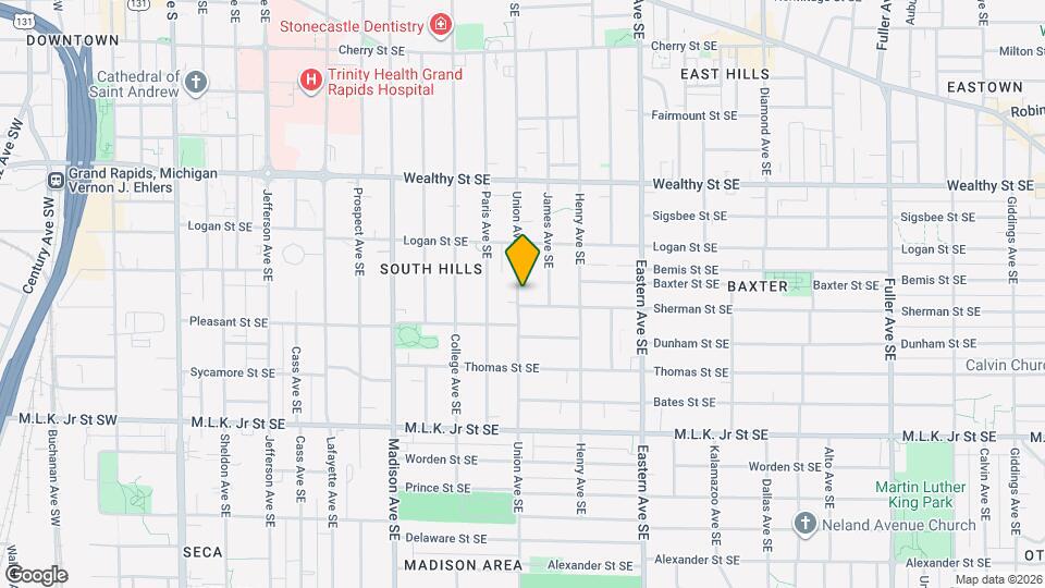 552 Union St SE, Unit 2 Map and Location Details