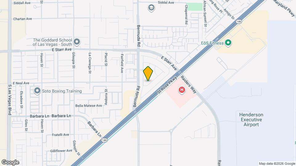 3758 Bright Aquarius Ln Map and Location Details