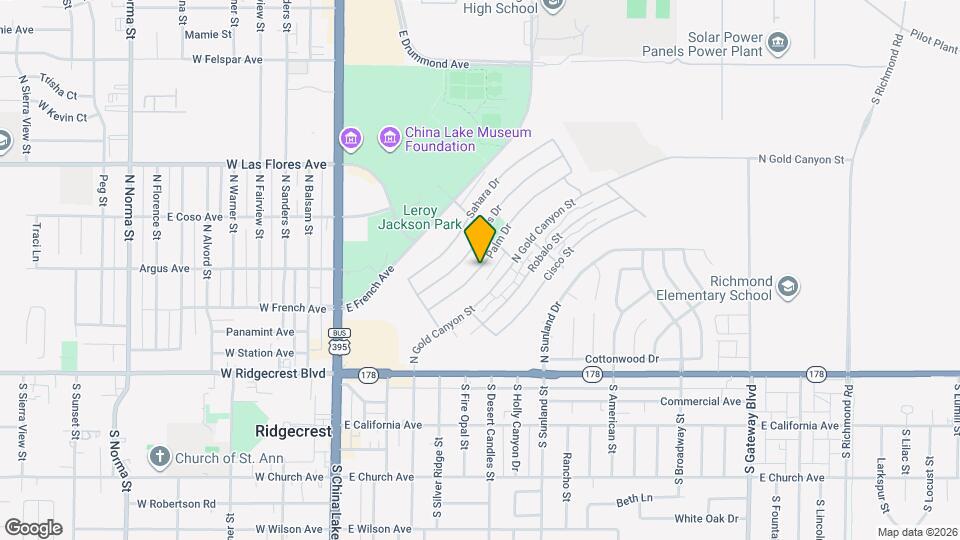 316 Palm Dr Map and Location Details