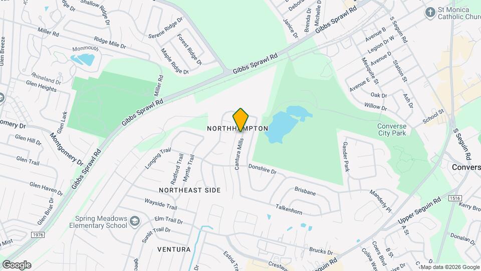 8203 Cantura Mills Map and Location Details