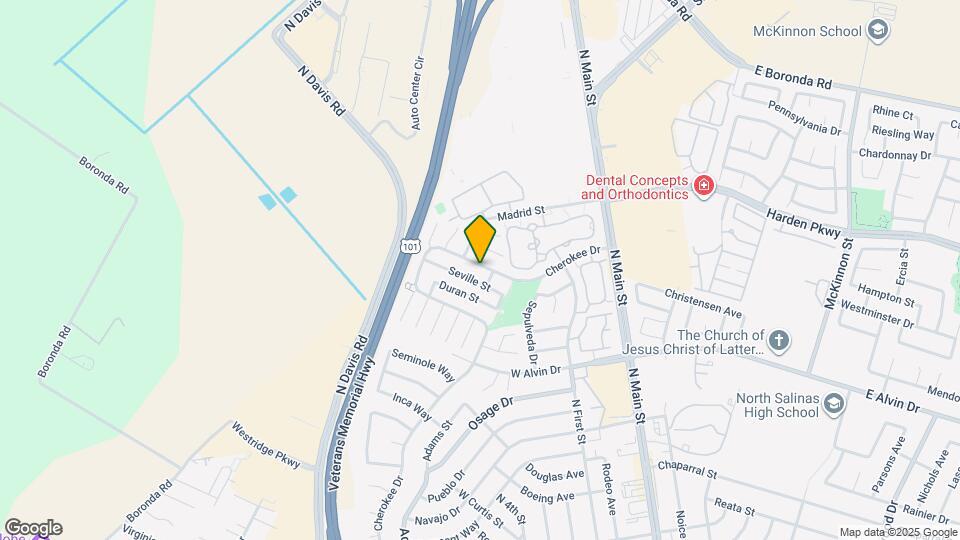 1720 Cherokee Dr Map and Location Details