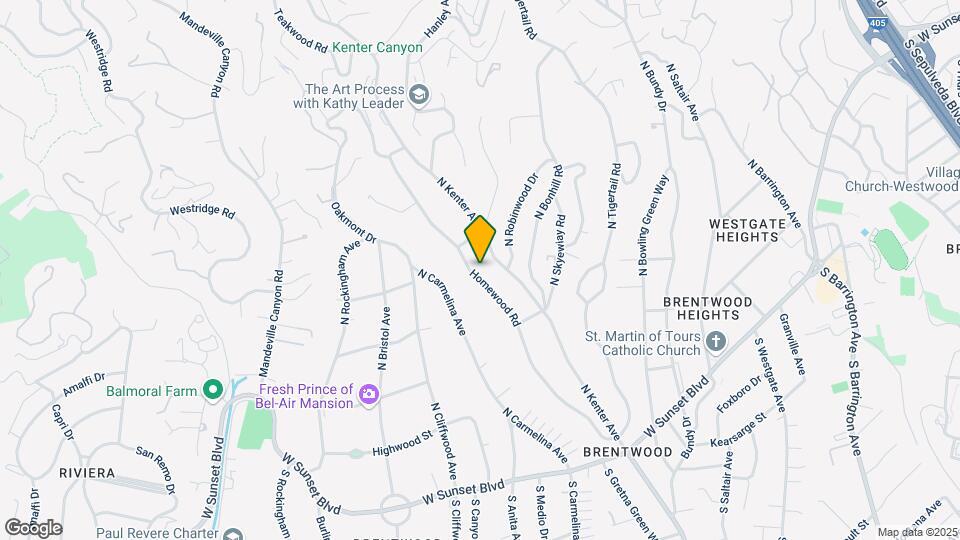 374 Homewood Rd Map and Location Details