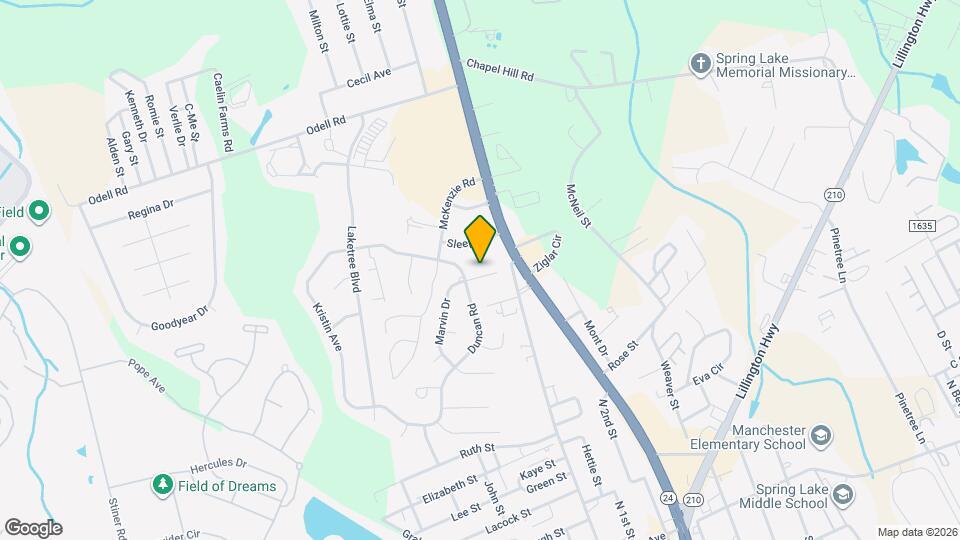 105 Alexander Ln Map and Location Details