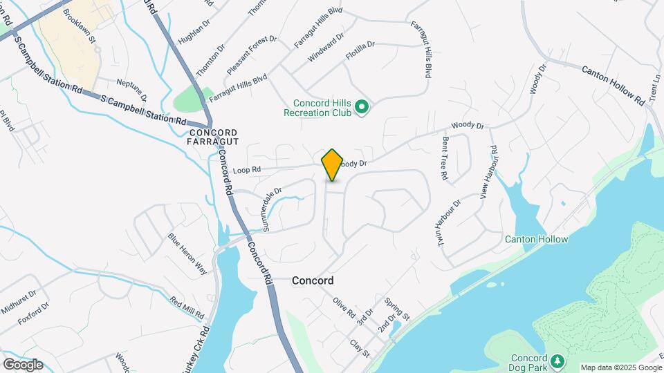 11105 Lake Hills Dr Map and Location Details