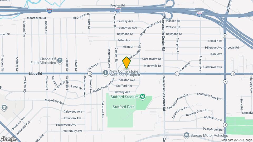19509 Libby Rd Mapa y Detalles de la Ubicación