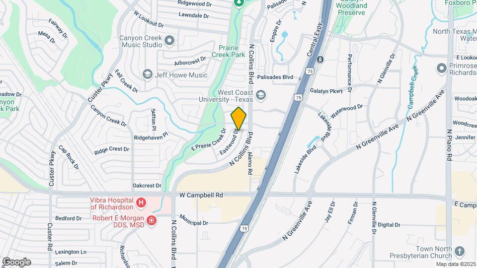 2220 Eastwood Dr Map and Location Details