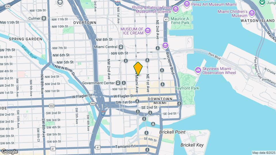 225 N Miami Ave Map and Location Details