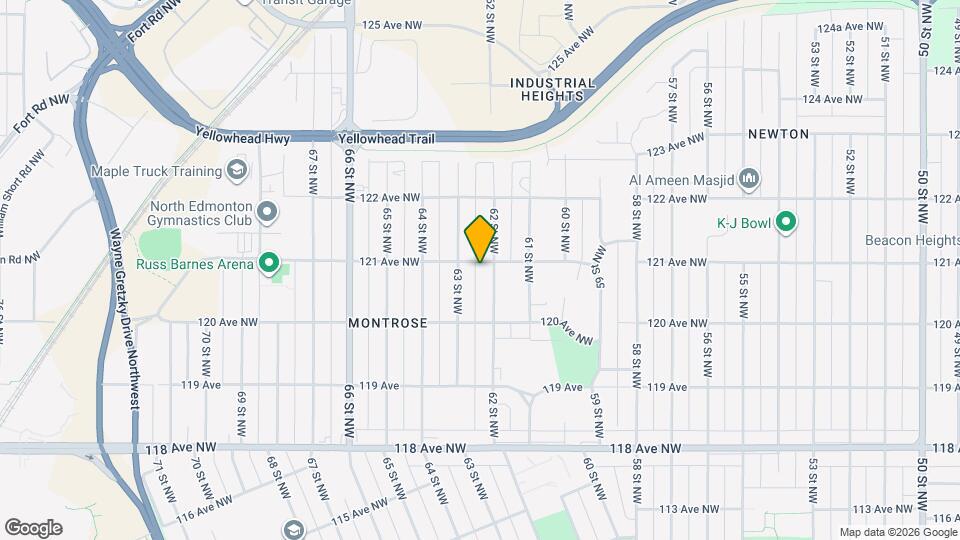 12038-12062 62 St NW Map and Location Details