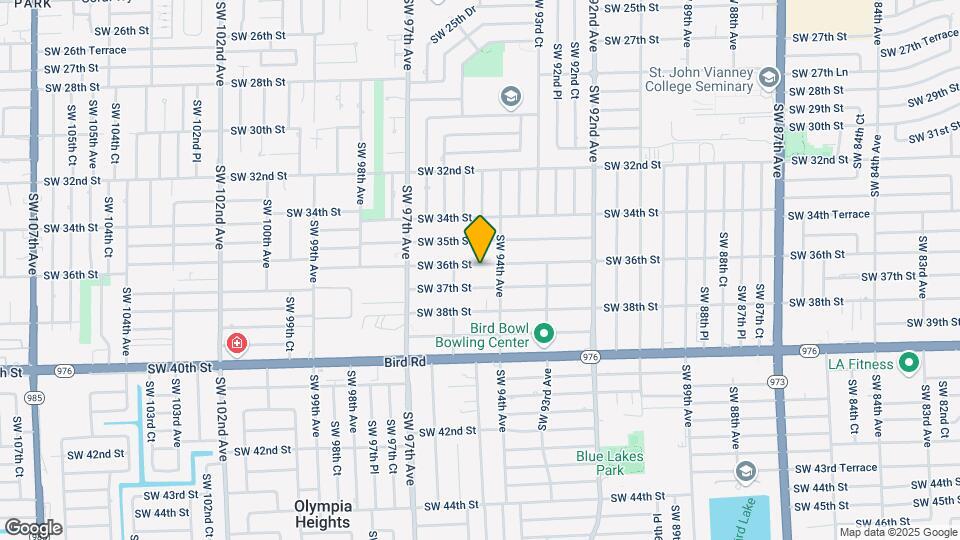 9440 SW 36th St Map and Location Details