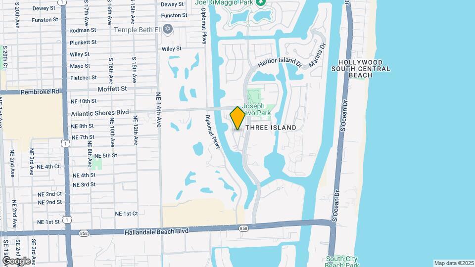 2000 Atlantic Shores Blvd, Unit 509 Map and Location Details