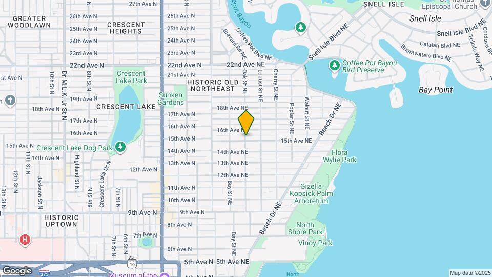 The Oaks of Old North Mapa y Detalles de la Ubicación