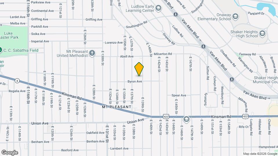 3320 E 139th St Map and Location Details