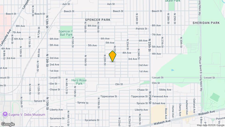 2118 2nd Ave Map and Location Details