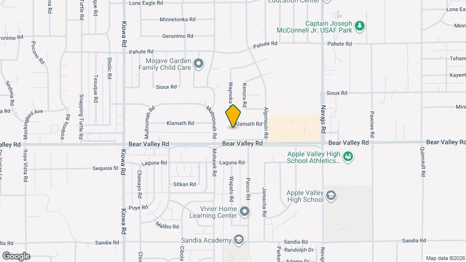 21345 Klamath Rd Mapa y Detalles de la Ubicación