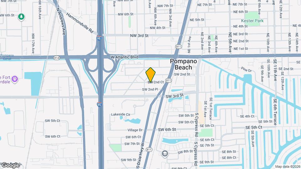 334 SW 2nd Ct Map and Location Details