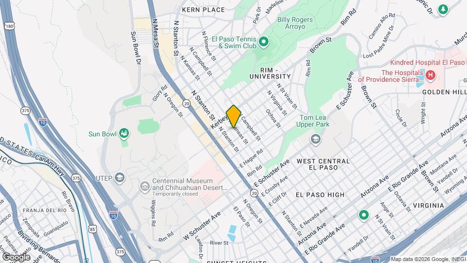 2115 N Kansas St, Unit D Map and Location Details