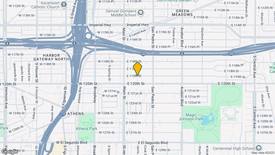 156 E 119th St Mapa y Detalles de la Ubicación