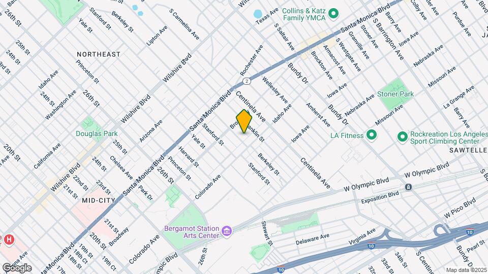 1537 Berkeley St Map and Location Details