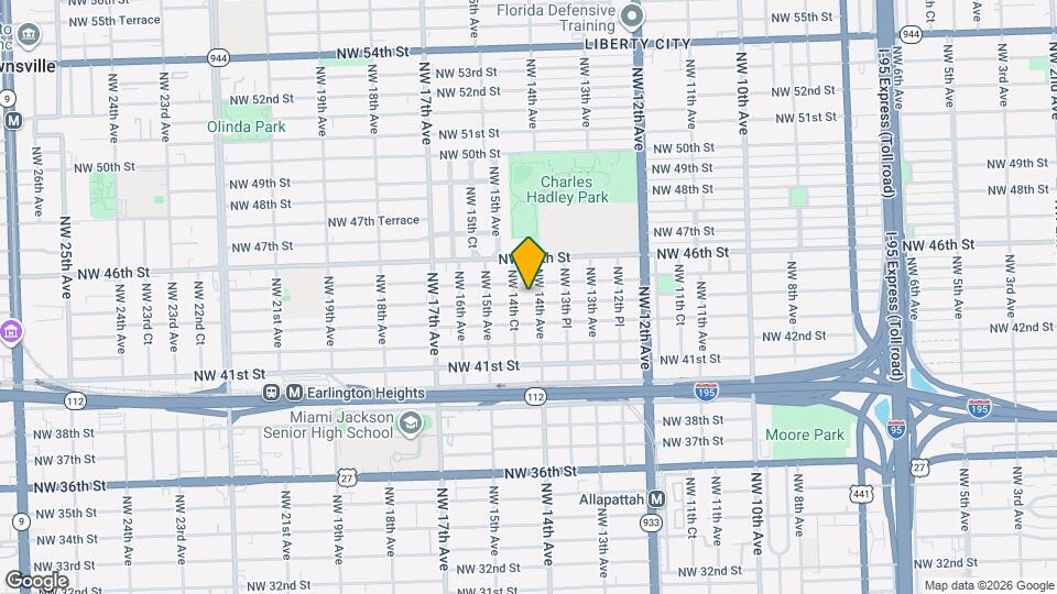1419 NW 44th St Map and Location Details