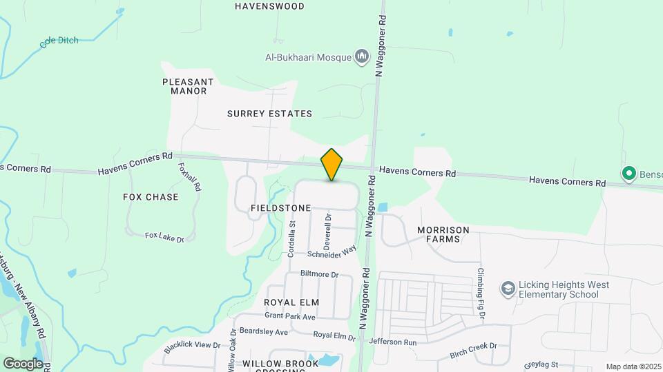 7543 Ashley Meadow Dr Map and Location Details