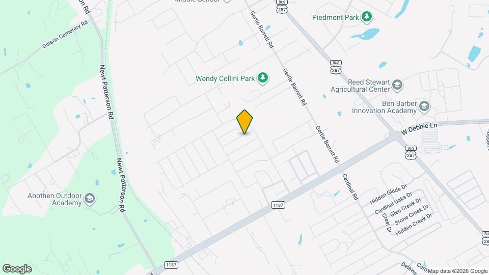 1909 Wahoo Dr Mapa y Detalles de la Ubicación