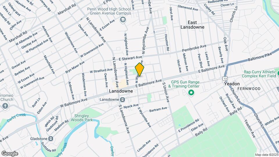 23 N Wycombe Ave-Unit -3 Map and Location Details