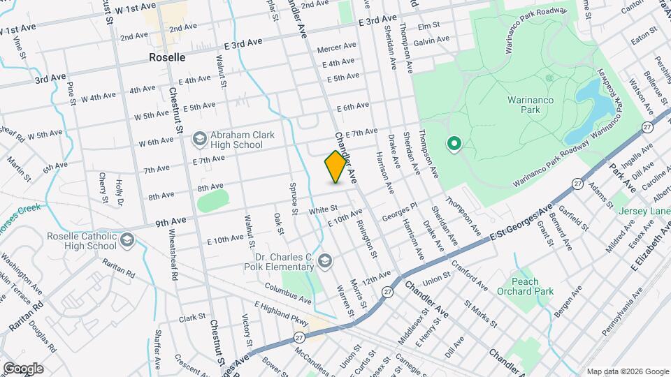 403 E 9th Ave Map and Location Details