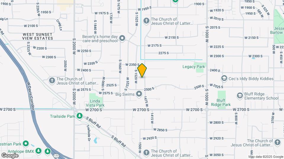 2456 S 1475 W Map and Location Details