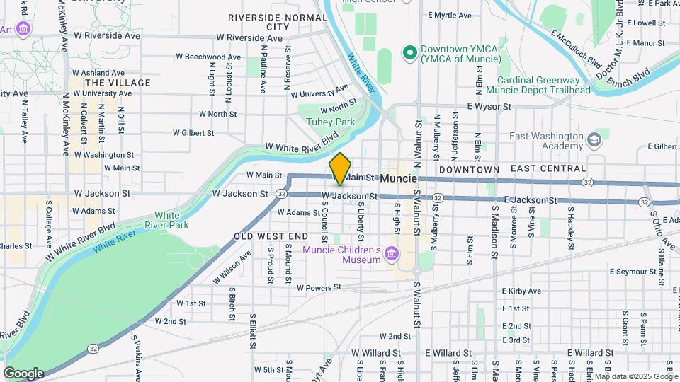 502 W Jackson St Map and Location Details