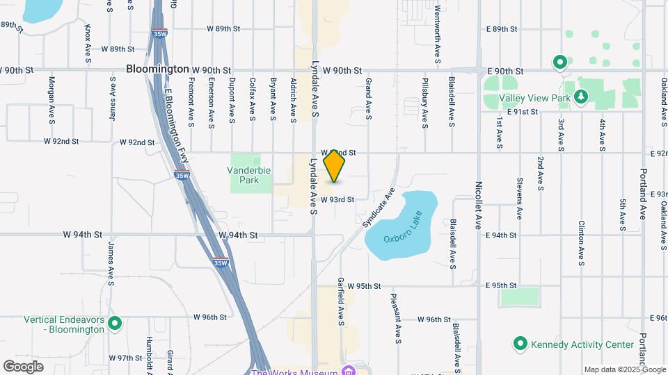 Oxboro Heights - 55+ Map and Location Details