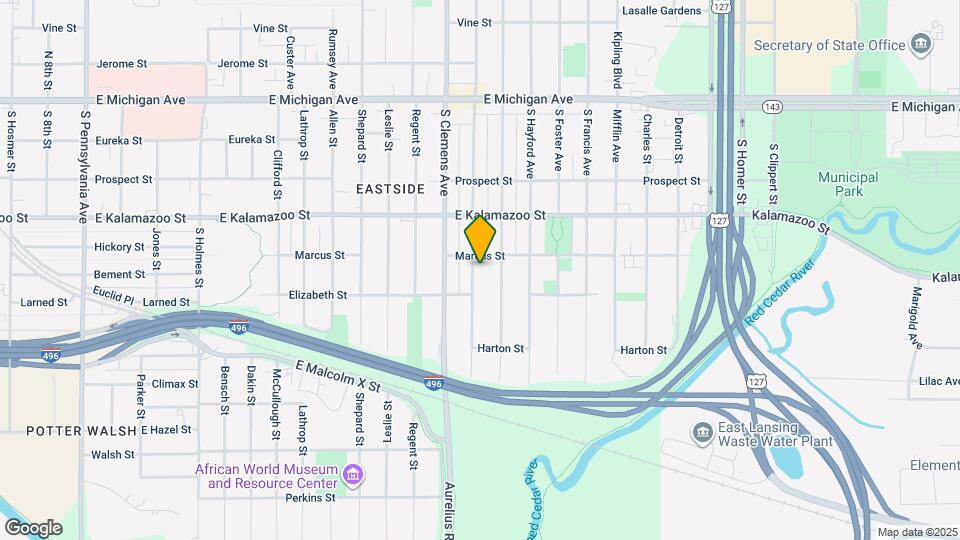 513 S Fairview Ave Map and Location Details