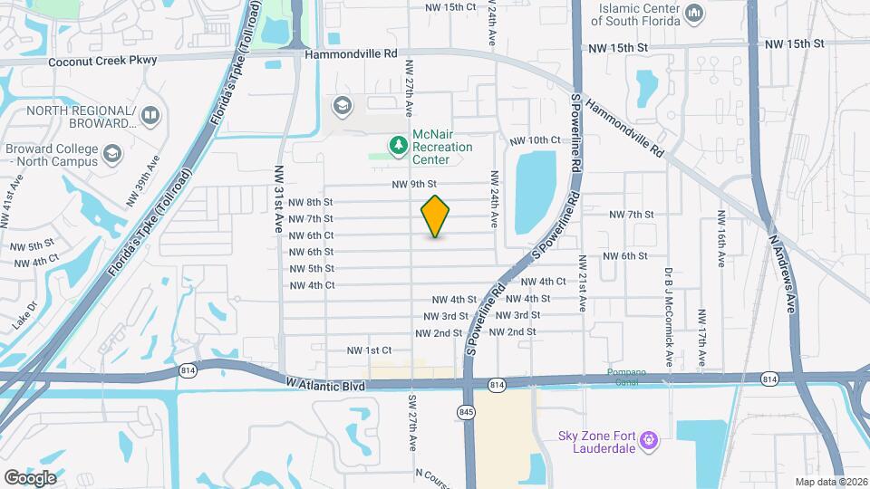 2631 NW 6th St Map and Location Details
