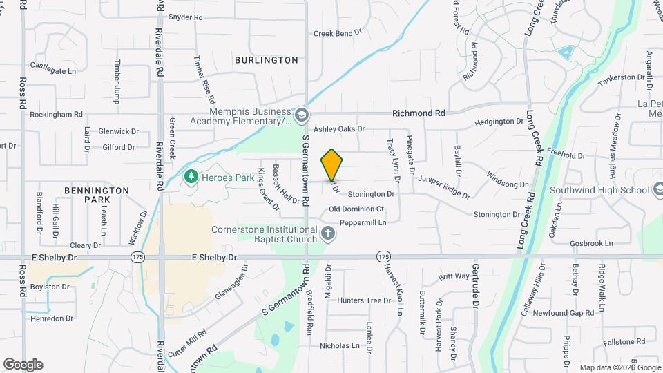 4553 Falkland Dr Mapa y Detalles de la Ubicación