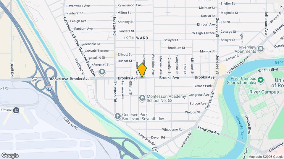 435 Brooks Ave, Unit 435 Brooks Ave Map and Location Details