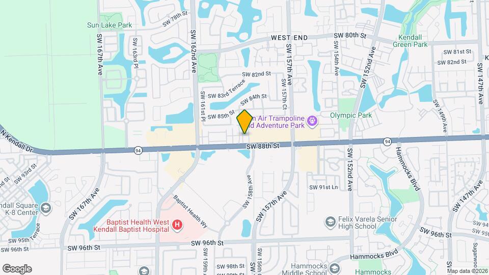 8719 SW 158th Path Map and Location Details