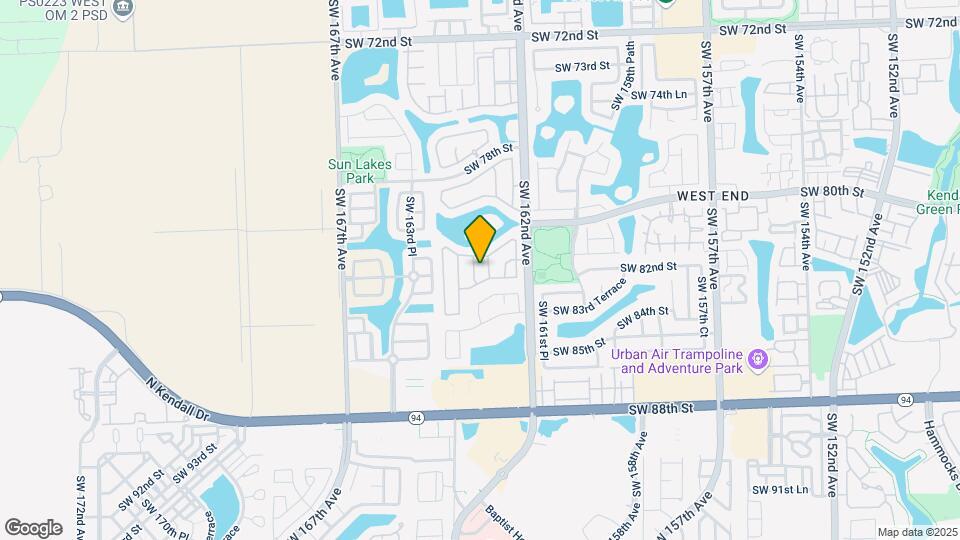 8153 SW 163rd Ave Map and Location Details