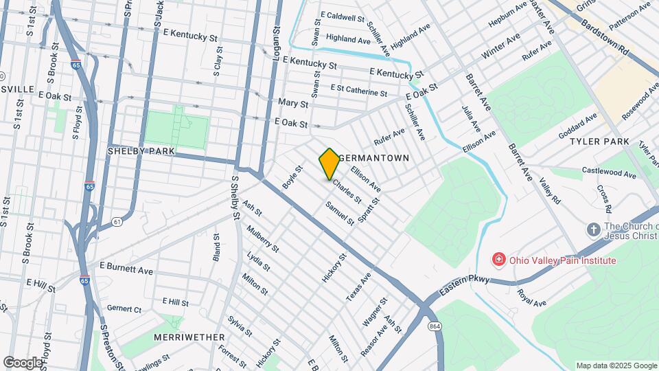 960 Charles St Mapa y Detalles de la Ubicación