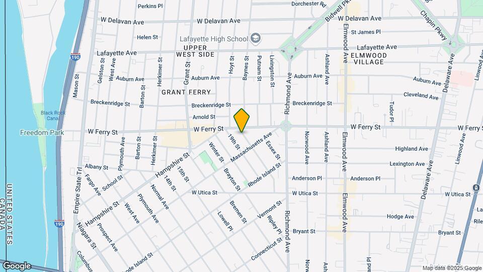 154 Chenango St Map and Location Details