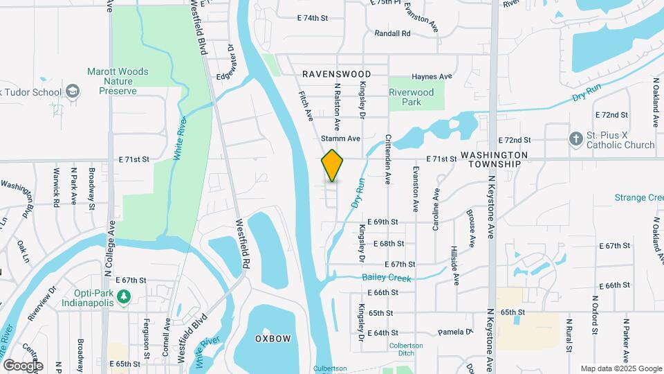 7002 N Ralston Ave Map and Location Details