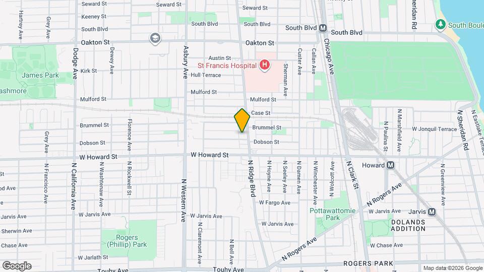 132 Ridge Ave Map and Location Details