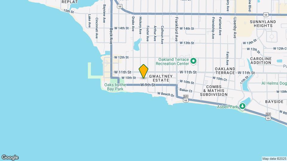 2507-2509 W 10th St Mapa y Detalles de la Ubicación
