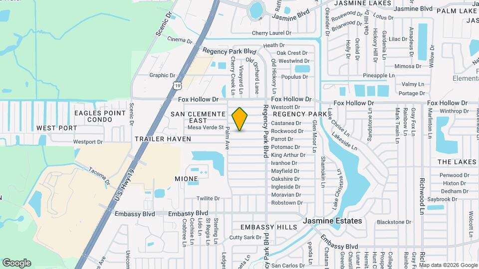 7024 Rockwood Dr Map and Location Details
