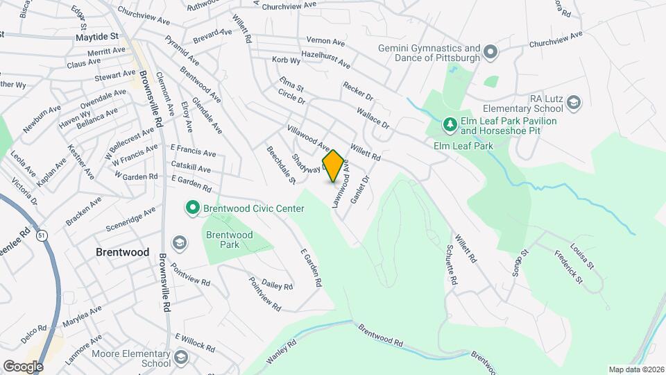 3350 Shadyway Dr Map and Location Details