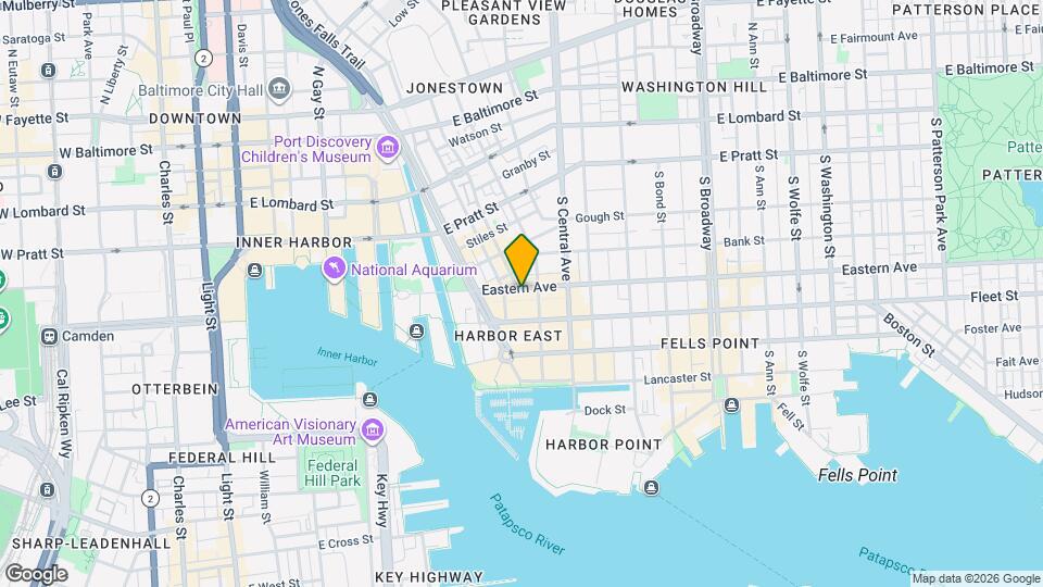 919 Eastern Ave Map and Location Details