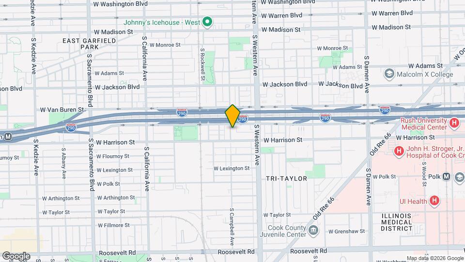 515 S Campbell Ave Map and Location Details