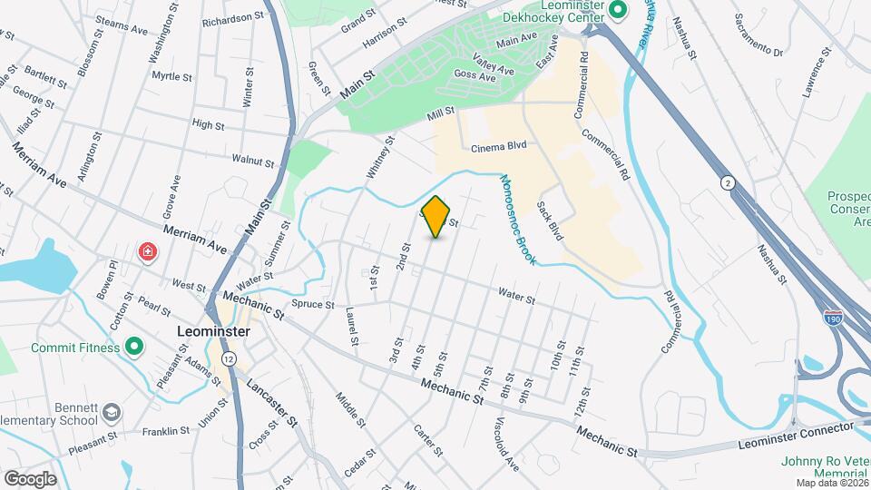 44 3rd St, Unit 44 3rd U3 Mapa y Detalles de la Ubicación