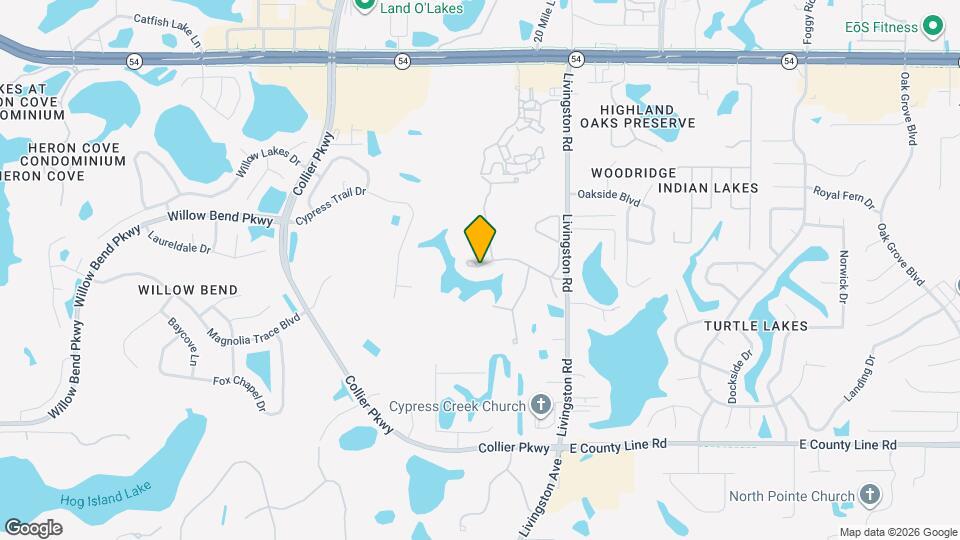 23244 Willow Glen Way Map and Location Details