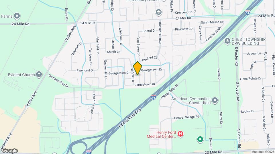 52167 Williamsburg Ln Map and Location Details