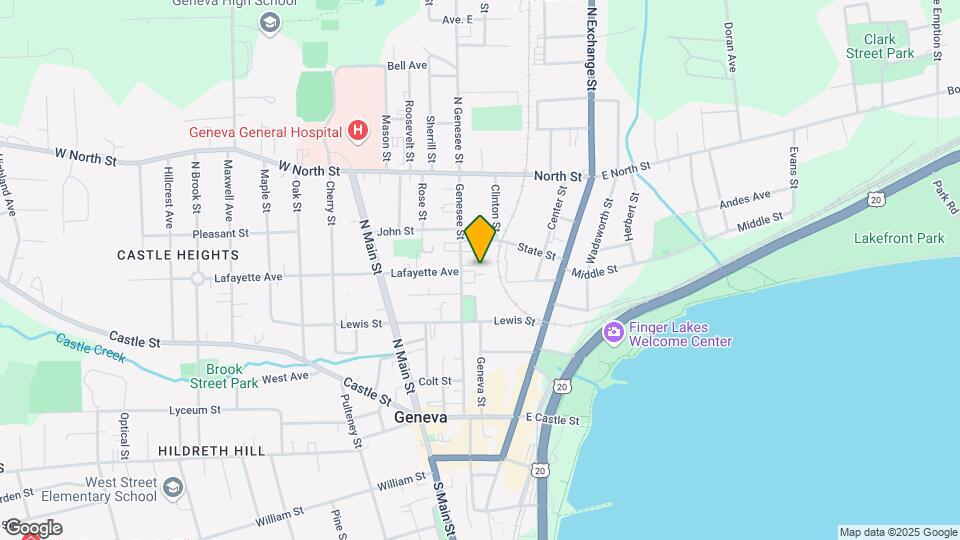 87-89-89 Genesee St Mapa y Detalles de la Ubicación