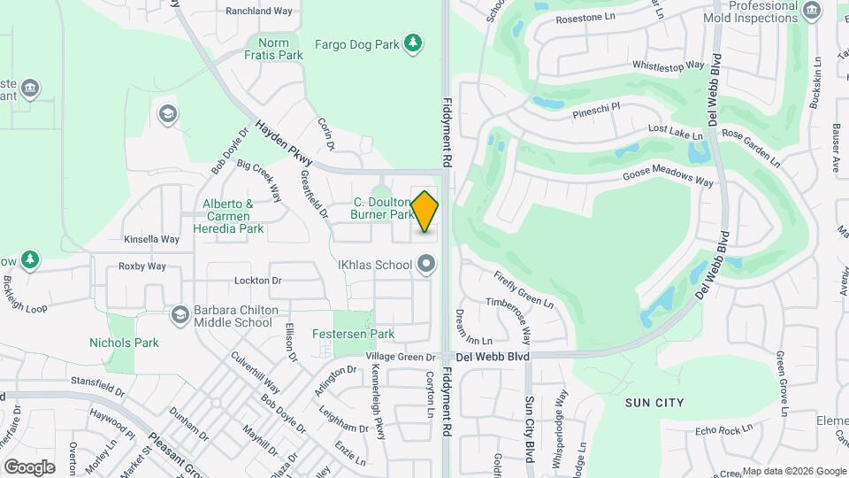 2425 Foxcroft Cir Map and Location Details